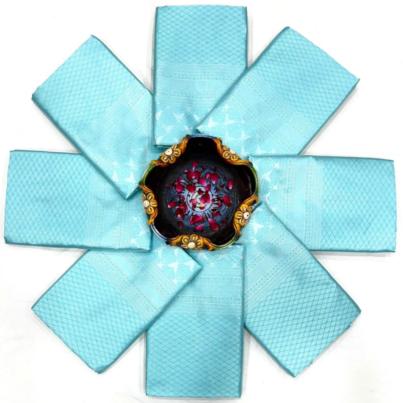 Soft Lichi Saree RICH PALLU AND JACCQUARD WORK