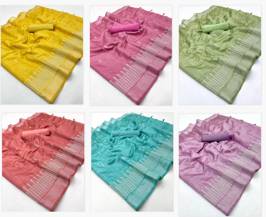 Md Chanderi Cotton saree